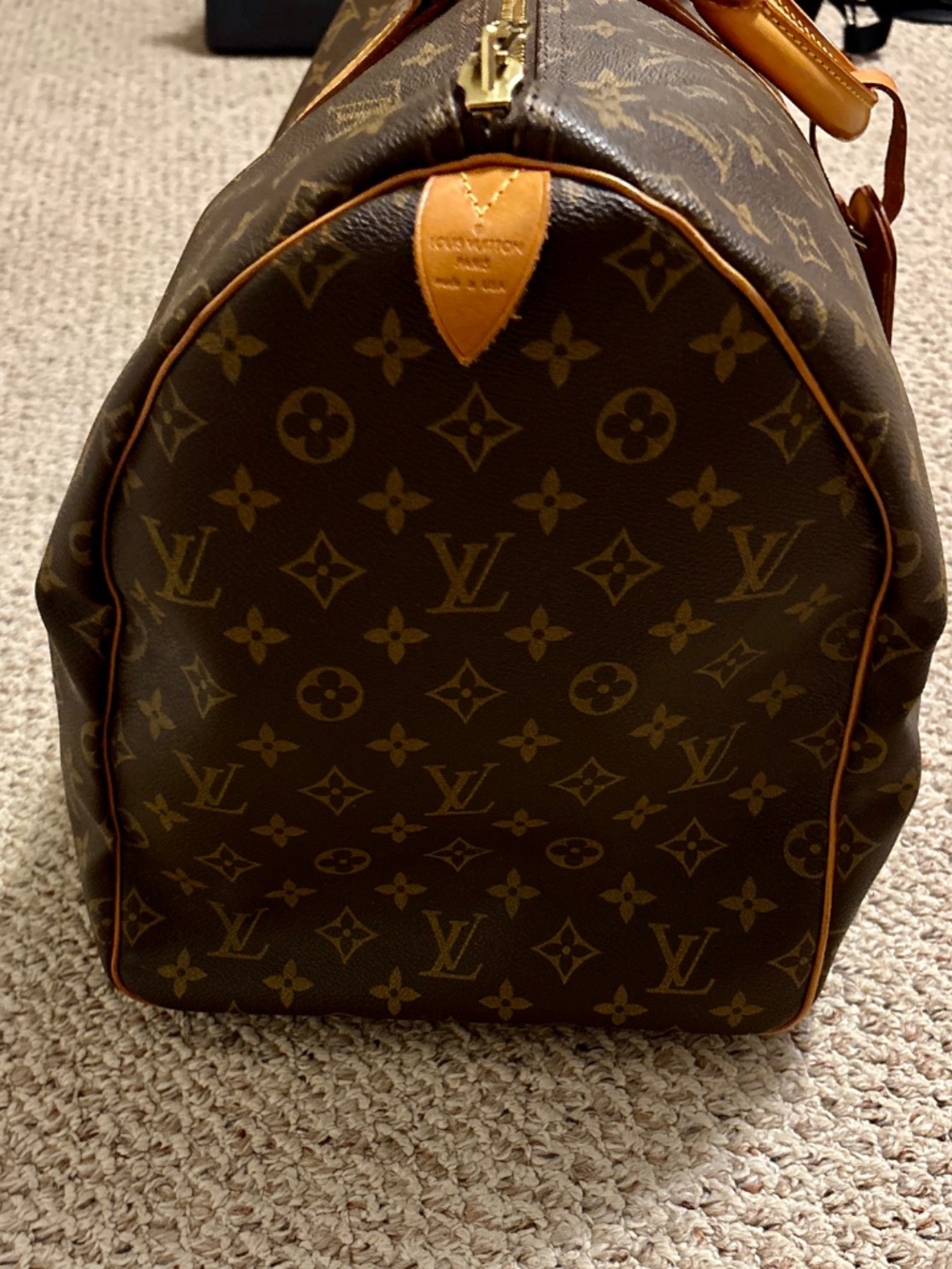 Authentic Louis Vuitton Keepall 55 Monogram Vintage Travel Duffle Bag - Picture 6 of 15